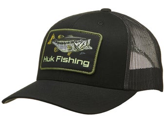 Huk KC Patch Trucker Black