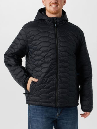 Huk Scale Hooded Jacket Black