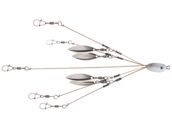 Hog Farmer Baits Tactical Bassin Mini Rig 5 Hook 4 Bld 