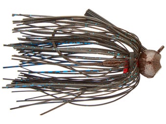 Jewel Football Jig Black/Blue Flash 5/8oz