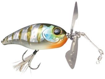 Leurre Jackall Chopcut Propeller 24g Flottant - Skeleton Bone (82mm) Pour Bass