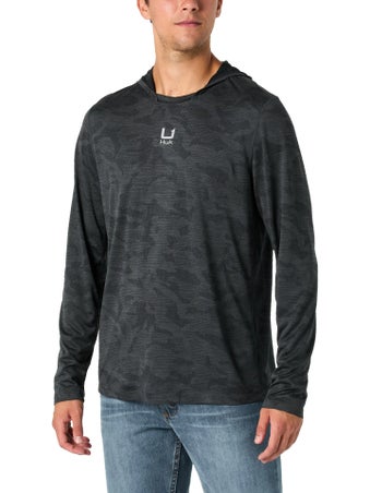 Huk Andros Hoodie Dark Shadow