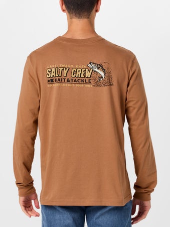 Salty Crew Live Bait Long Sleeve Shirt Sierra
