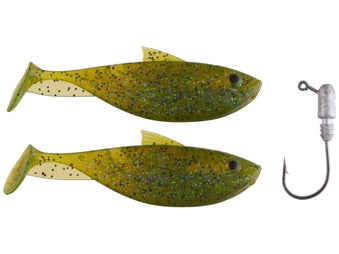 Lunkerhunt Bait Shifter Shad Kit Sexy Melon 4"