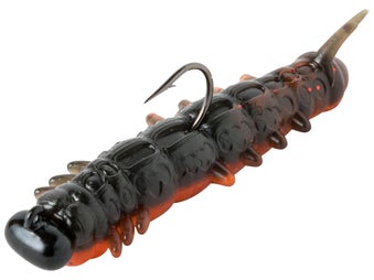 Rebel Liveflex Cata Crawler Worm 2" 6pk