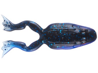 Lunkerhunt Finesse Frog Black Blue 3"