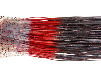 Lure Parts Online Double Tip Skirt Red Night