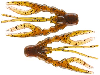 Ledgerock Lures D-Chunk OJ Pumpkin 2"