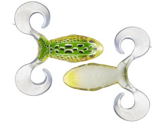 LIVETARGET Freestyle Frog Green Yellow 4"