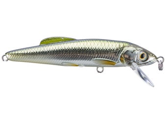 LIVETARGET Minnow Jerkbait Silver Pumpkin 3"