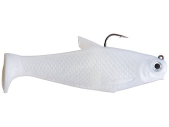 Bacca Burrito Swimbait Pearl White 6"