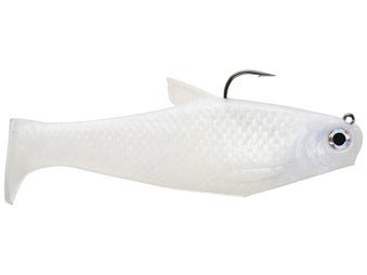 Bacca Burrito Medium Sink Swimbait Pearl White