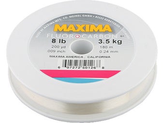 Maxima Fluorocarbon Line 10lb 200yd