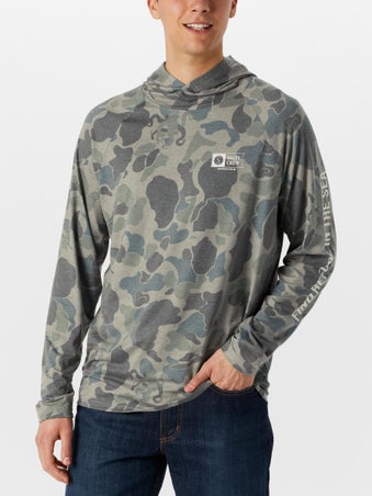 Salty Crew Mariner Lite UV Hoodie Sand Camo XXL