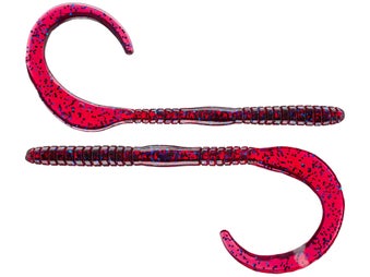 Missile Baits 6 Magic Worm by Roboworm 14pk (12 Colors to Choose From)