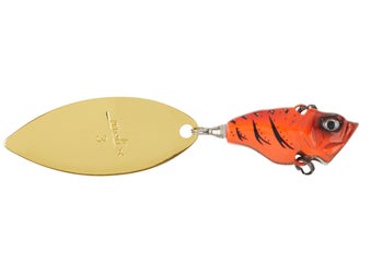 Molix Trago Spin Tail Willow WCC Red Craw 3/4