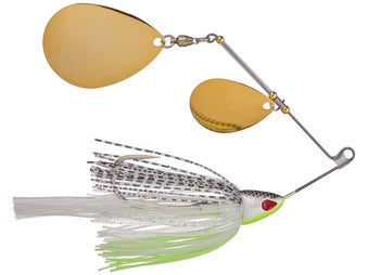 Omega Genesis Spinnerbait Chart Shad DBL Col Gold 1/2