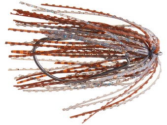 OMTD Long Neck Skirted Hook Brown Smoke Magic 1