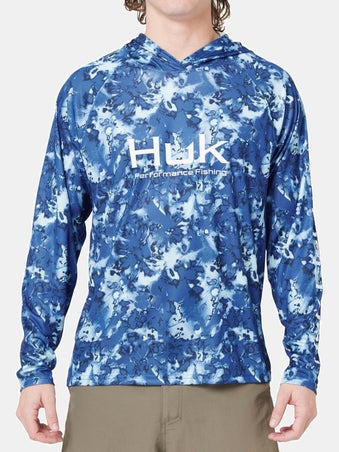 Huk - Refraction Fish Fade Long Sleeve  Long sleeve tshirt men, Fishing  shirts, Camo pattern