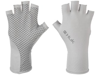 Huk Pursuit Sun Gloves Harbor Mist