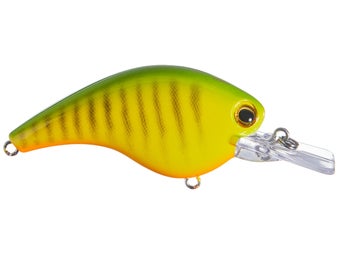 Ichikawa RC Flat Shad Crankbait Green Chart Red 45MD 