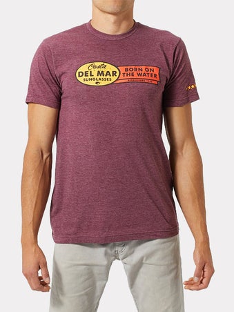 Costa Rod Wrap Shirt Heather Burgandy MD