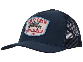 Salty Crew Fishing Co Trucker Hat Navy