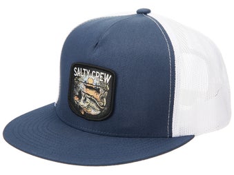 Salty Crew Striker Trucker Hat Navy/White