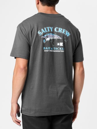 Salty Crew Snag It Short Sleeve Charcoal LG