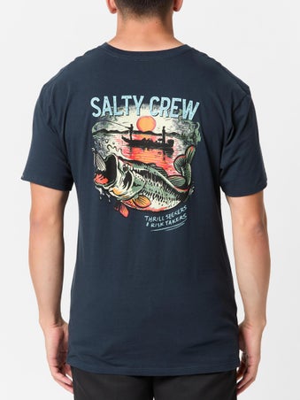 Salty Crew Striker Premium Short Sleeve Shirt Navy