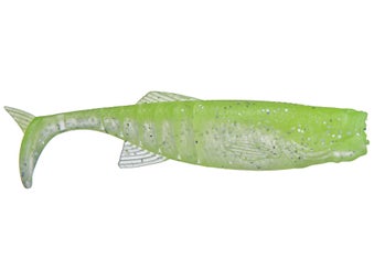 Savage Gear Ned Minnow Clear Chartreuse 3"