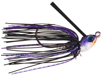  Tackle HD Warrior Spinnerbait Skirts w/Tail 3-Pack - Purple  Shad : Sports & Outdoors