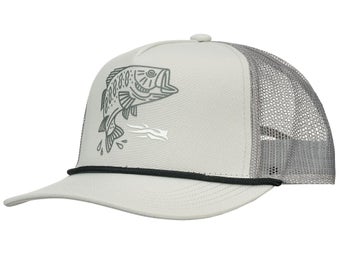 Sitka Target Hi Pro Trucker Hat Pebble Grey Bass