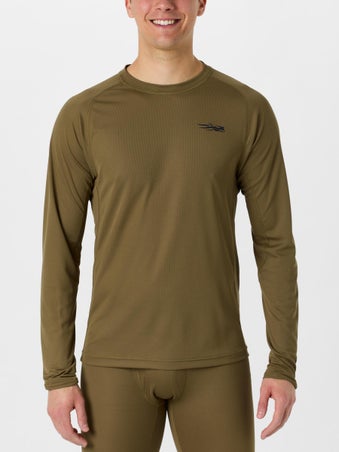 Sitka Lightweight Crew Long Sleeve Coyote