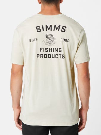 Simms Stacked Bass Short Sleeve Natural