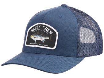 Salty Crew Striper Retro Trucker Hat Navy