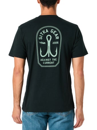 Sitka Treble Crest Short Sleeve Shirt Sitka Black 
