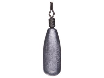 Reaction Tackle Lead Drop Shot Weights - Saltwater and Freshwater Fishing  Sinkers - No Snag Skinny Pencil Shaped Lead Weight - Snagless Sinker Rig  for
