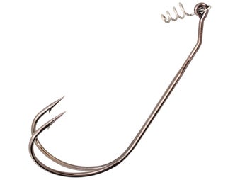 DOUBLE TAKE HOOK - 5/0, 1/8 OZ. WEIGHT BACK, 2/PK - Double Take Hook - The  Frog Factory