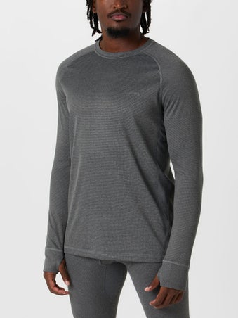 Simms Strata 160 Long Sleeve Crew Dark Gray Heather