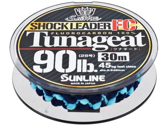 FC Ice Premium High Vis Gold 100% Fluorocarbon Fishing Line by Sunline