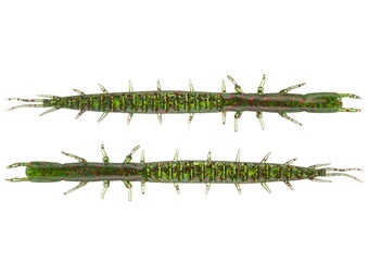 Esche Soft Plastic Tackle HD Ned-Mite Hellgrammite – 15 Pezzi, 3,5 Pollici, Colore Watermelon Red - Foto 2
