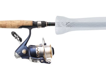 8Pcs Fishing Rod Sleeve Sock,Fishing Rod Cover Scalable Braided Mesh Rod  Sleev