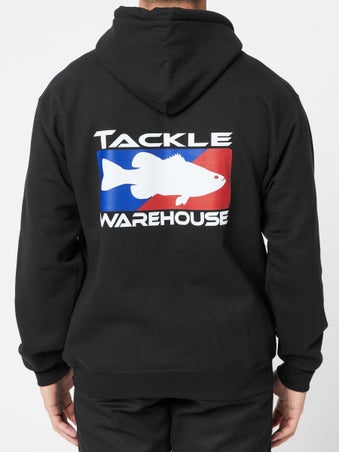 Tackle Warehouse Back Logo Hoodie Black