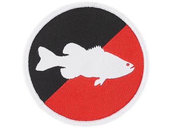 Tackle Warehouse Patches Circle Fish