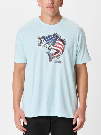 Tackle Warehouse Fish 250 Short Sleeve Shirt Ice Blue