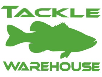 TW Classic Fish Sticker Green 2x3