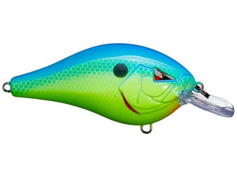 Team Ark Squarebill Crankbait Chartreuse Blue Back 55m