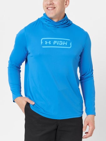 UA Iso-Chill Ninja Hook Hoodie Photon Blue 3XL