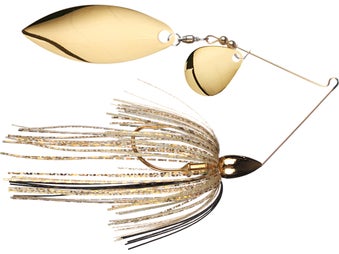 War Eagle Gold Spinnerbait Colorado/Willow